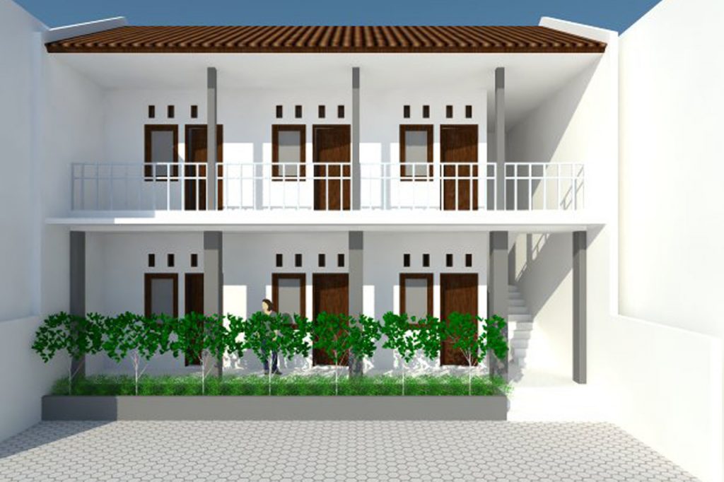 Gambar Desain Rumah Kos Modern Minimalis