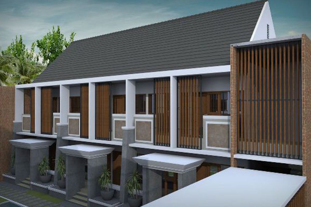 Gambar Desain Rumah Kos Modern Minimalis