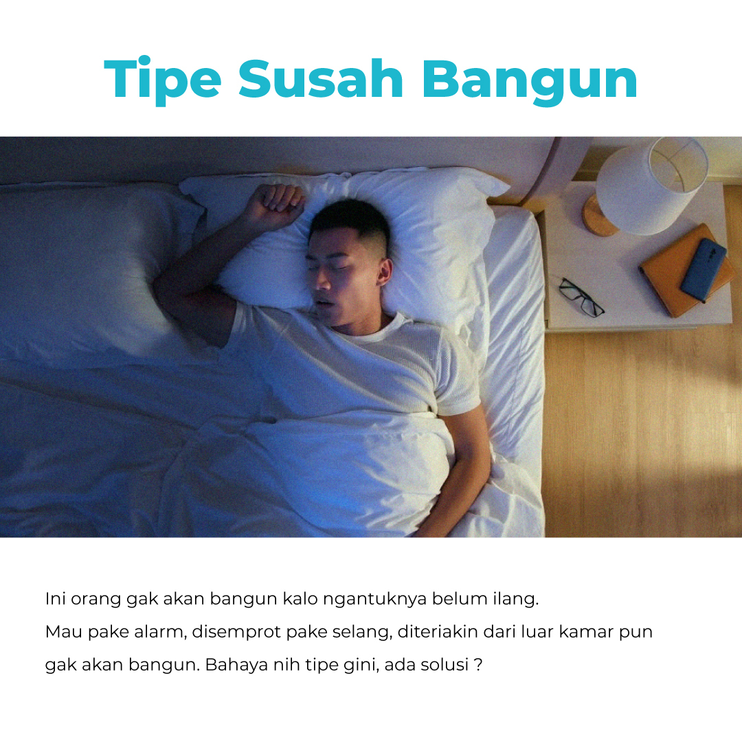 Tipe-tipe Bangun Tidur Tetangga Kos