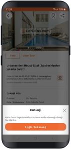 Cara Menghubungi Kos Dengan Aplikasi Cari-kos.com