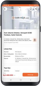 Cara Menghubungi Kos Dengan Aplikasi Cari-kos.com