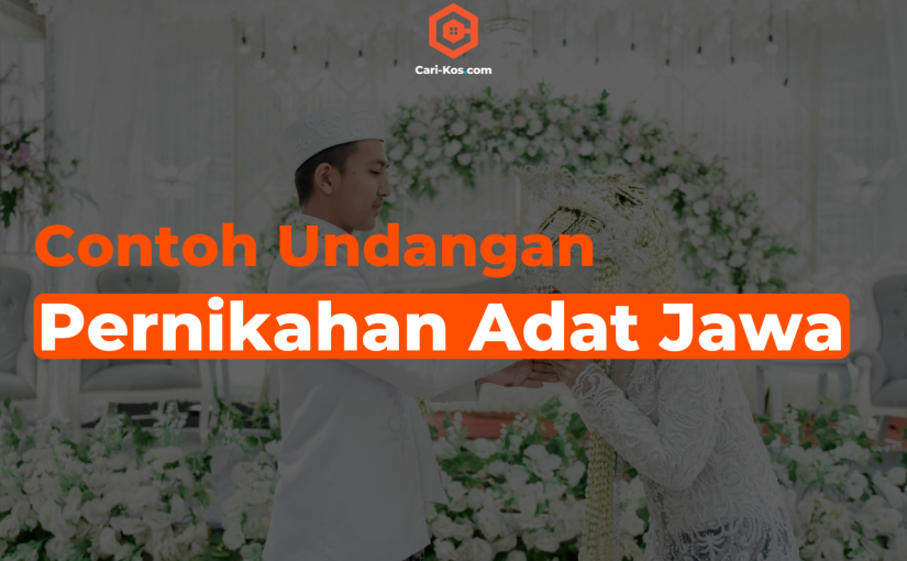 Contoh Undangan Pernikahan Adat Jawa