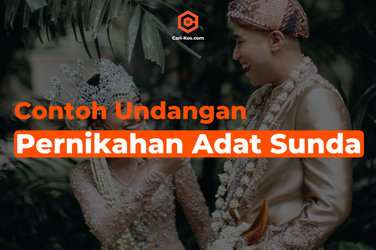Contoh Undangan Pernikahan Adat Sunda - Blog Cari Kos