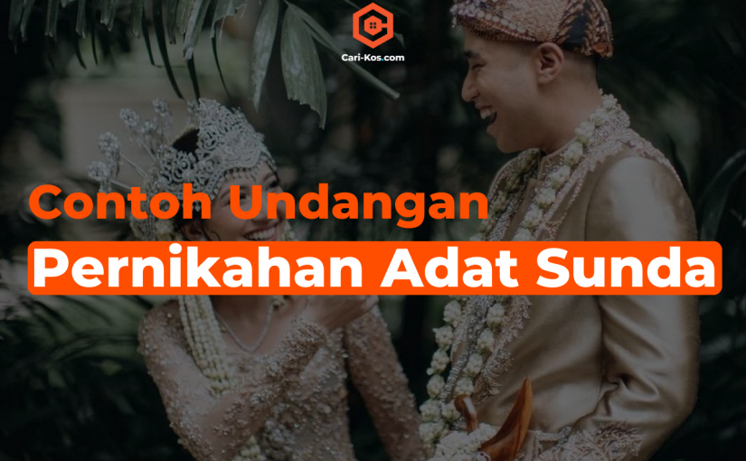 Contoh Undangan Pernikahan Adat Sunda