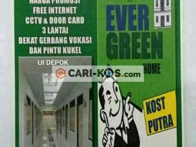 Evergreen Home Depok - Dekat Universitas Indonesia