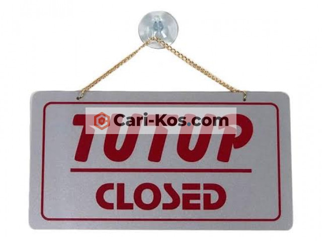 MAAF TUTUP
